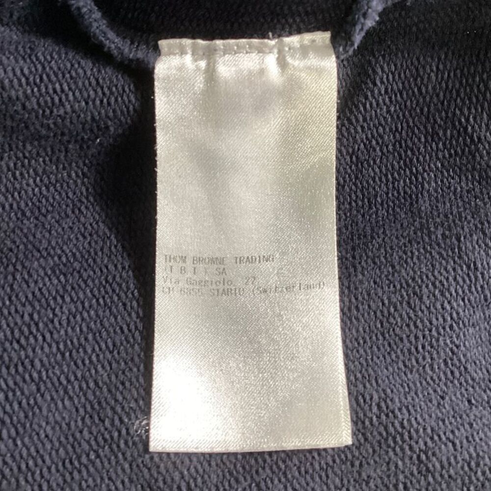 Thom Browne Lightweight Loopback Terry Mending St… - image 5